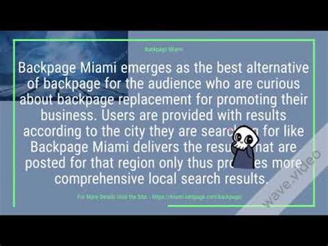 backpage. ts. miami|new york backpage alternative.